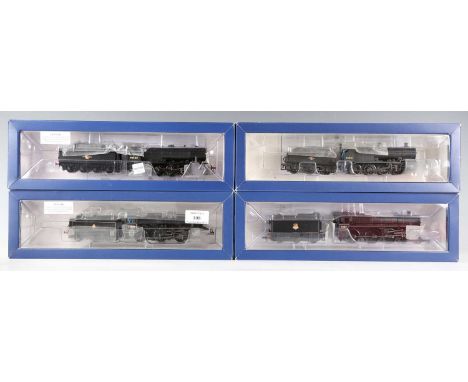 Four Bachmann Branch-Line gauge OO locomotives and tenders, comprising No. 32-260DC WD Austerity Class 90448, No. 31-691 Stan