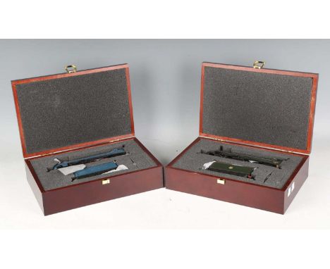 Two Bachmann Branch-Line gauge OO limited edition A4 4-6-2 locomotives and tenders, comprising 4496 'Dwight D. Eisenhower', N