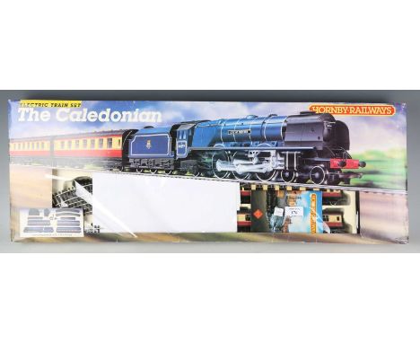 Two Hornby Railways gauge OO train sets, comprising R.775 The Caledonian and R.687 Silver Jubilee Pullman, both boxed (boxes 