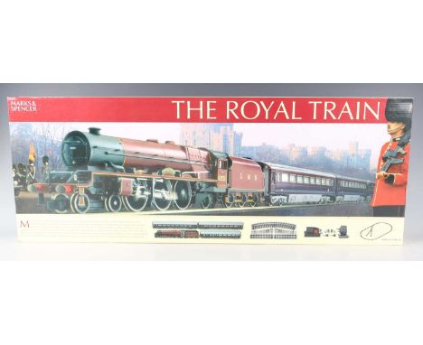 A Hornby for Marks &amp; Spencer gauge OO R.1045 The Royal Train set, boxed.