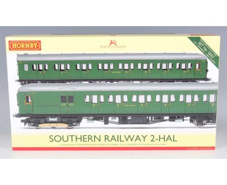 A Hornby gauge OO DCC Ready R.3260 Southern Railway 2-HAL train pack, boxed (box lightly creased and torn).