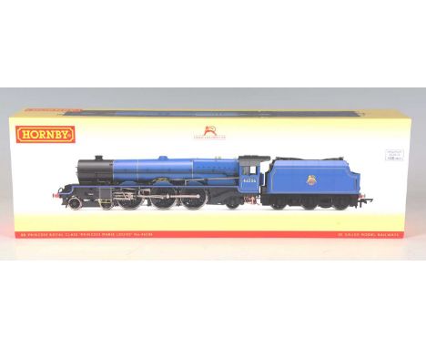 A Hornby gauge OO DCC Ready R.3711 Princess Royal Class locomotive 46206 'Princess Marie Louise' and tender BR, boxed.