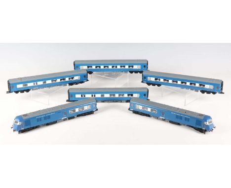 A Bachmann Branch-Line gauge OO Midland Pullman six-car set, unboxed.