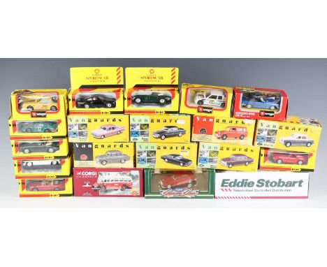 A good collection of modern diecast cars and commercial vehicles, including Corgi Classics, Matchbox The Dinky Collection, Vi