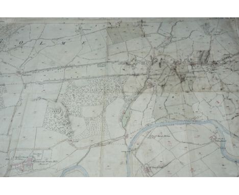 Various local ordnance survey maps including Nether Denton, Scaleby, Kirkland, Low Durranhill, High Wood Ponds etc