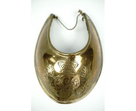 A Georgian British army officer's universal pattern gorget