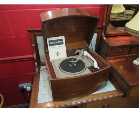 A Pye Limited "Black Box" record player