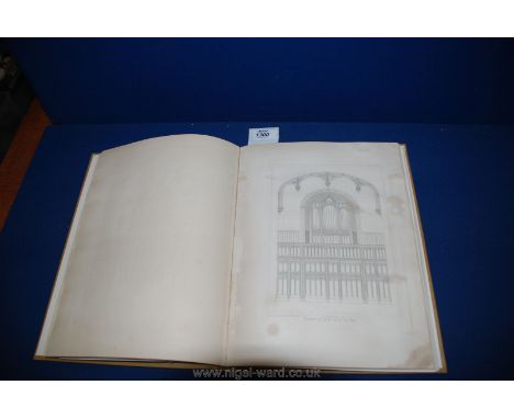 A book on Architectural Antiques, Crosby Place, London, 1844.