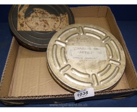 Two vintage black and white Films - Charlie The Artist: a Charlie Chaplin silent film 1914 re-issued by W.H Production Co. in