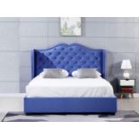 velvet DESIGNE 193*203 KING BLEU