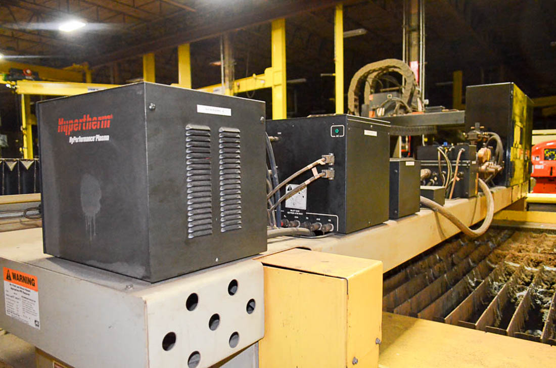 ALTRA MDL. PG1412 2HEAD CNC PLASMA BURNING TABLE, WITH BURNY 10 LCD