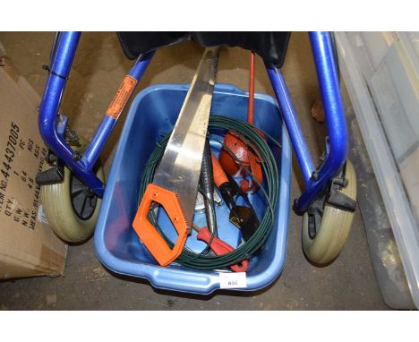 SMALL BOX OF TOOLS