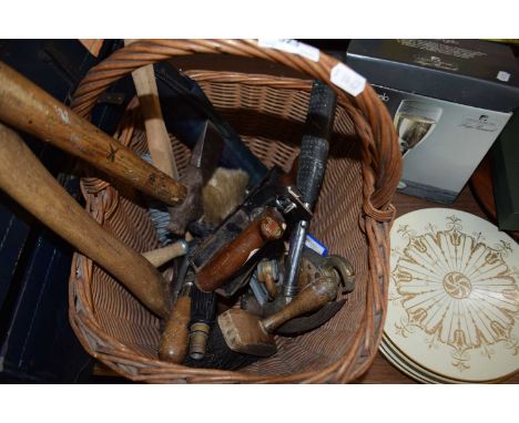 BASKET OF MIXED TOOLS