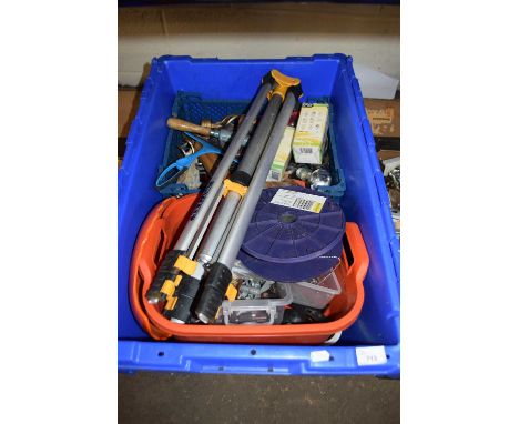 ONE BOX MIXED TOOLS AND GARAGE CLEARANCE ITEMS