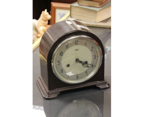 1930's / 40's Smiths Bakelite Cased Mantle Clock