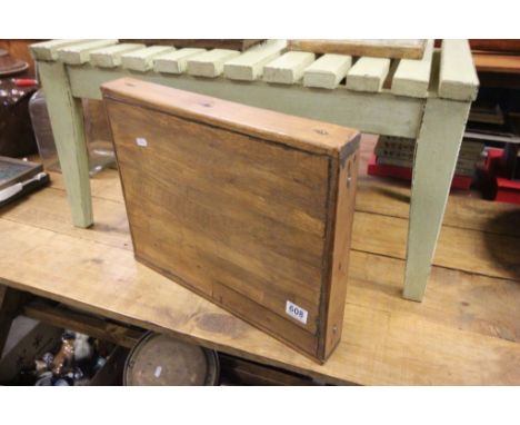 Vintage oak chopping block 