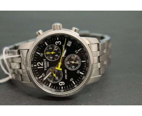 Gents Tissot 1853 PRC 200 chronograph watch
