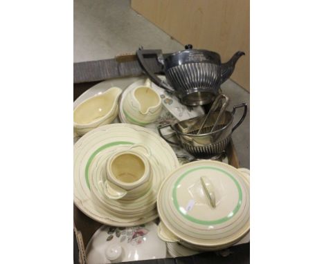 Clarice Cliff Newport Pottery part dinner service.