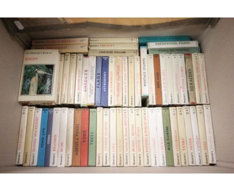 Approximately 105 vintage Observer Guide books