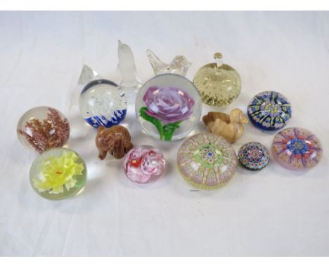 Collection of vintage Paperweights