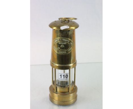 Brass E. Thomas & Williams miners lamp