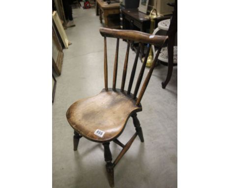 Late 19th / Early 20th century Child's Stick Back Chair