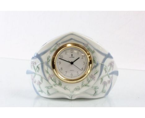Lladro ceramic Clock