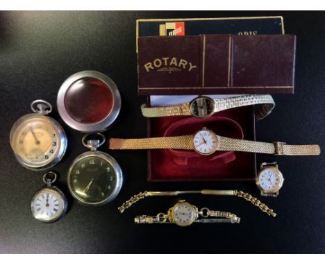 Collection of Vintage Pocket and Wristwatches
