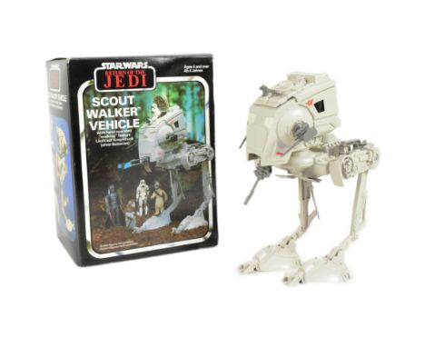 Star Wars - an original vintage c1983 Palitoy made action figure playset ' Scout Walker Vehicle '. 100% complete, including t