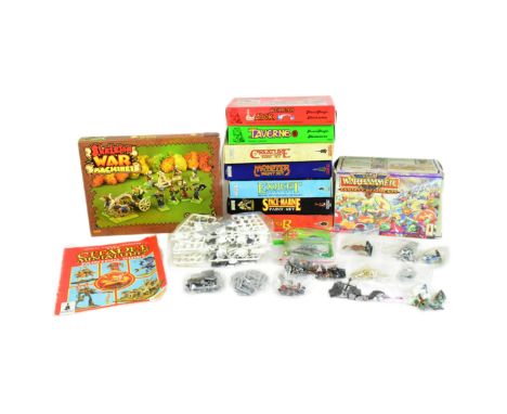 Warhammer - a collection of vintage 1980s Citadel Miniatures Warhammer tabletop wargaming 3D roleplay figures and paint sets 