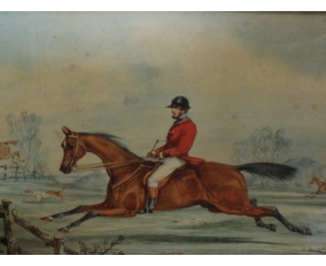 Henry Thomas Alken (1785-1851)Hunting scenesWatercolours, a pairSigned 21.5cm x 28cm (2)