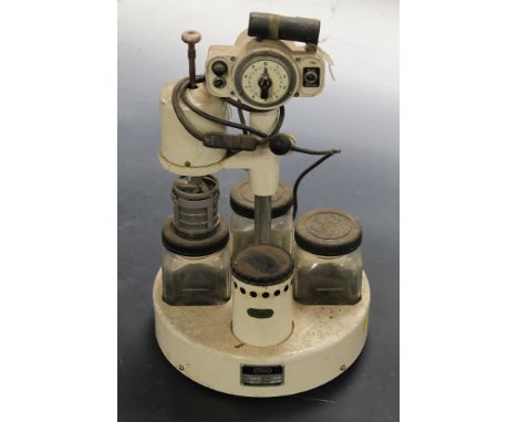 A VINTAGE ELMA WATCH CLEANING MACHINE 