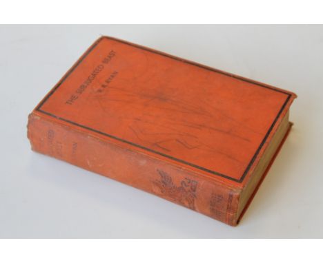 R. R. RYAN - 'THE SUBJUGATED BEAST', Herbert Jenkins 1938, first edition of a rare sought after thriller book Condition Repor