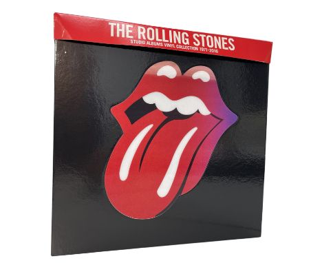 ‘The Rolling Stones Studio Albums-Vinyl Collection, 1971 to 2016’ vinyl LP, large record box set, covering the music history 