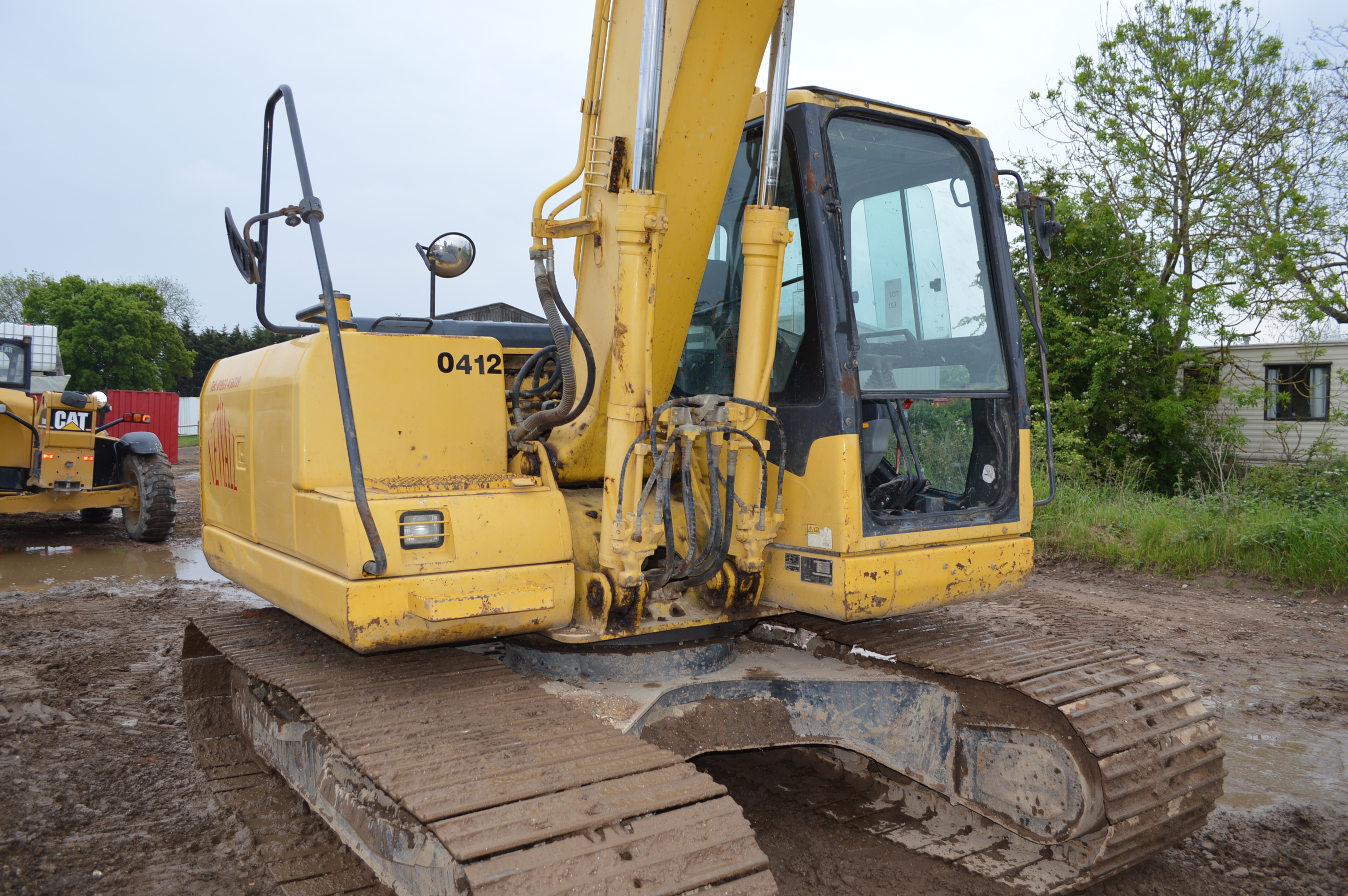 Komatsu 13t Tracked Excavator with Quick Hitch & Piping. Model No