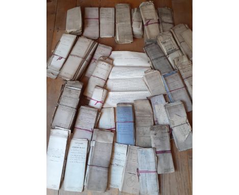 Indentures - Mainly drawn up by John Estill, Malton, Yorkshire to include High Court of Justice King's French Division papers