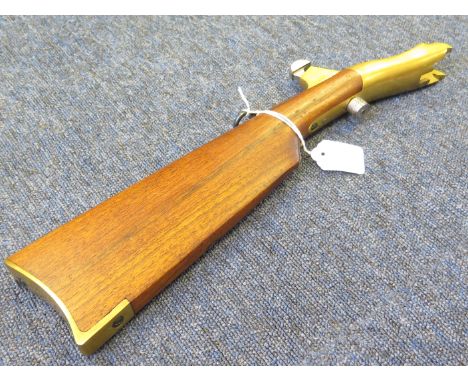 Stock: A replica shoulder stock for the Colt Army revolver. Italian made. Very good condition. 