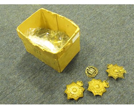 British Army Cap Badges, Collar Badge and shoulder titles (Approx 130 items)
