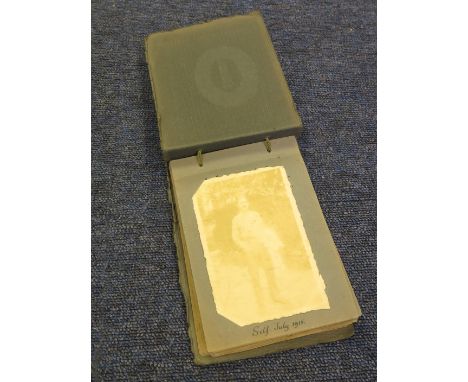 Military, Prisoner of War, a rare collection of 29 candid and camp photographer photos of Officers who where held prisoner at