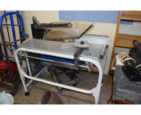 A saw bench