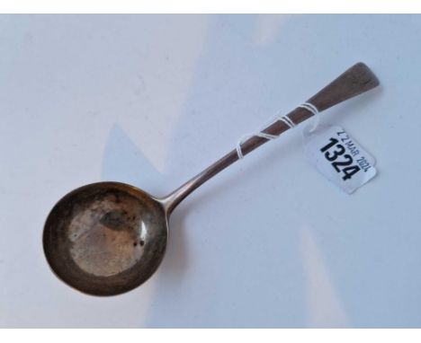A Georgian sauce ladle OE pattern, London 1796 by Smith and Fern