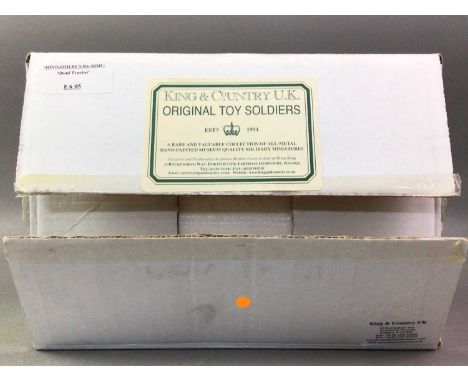 KING &amp; COUNTRY MONTGOMERY'S 8TH ARMY EA05 Quad Tractor, boxed