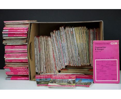 Collection of assorted regional (mainly South) ordnance survey maps, mostly 21st Century 