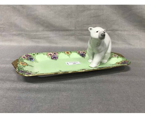 LLADRO POLAR BEAR, LLADRO GOOSE, NAO DOG GROUP, GOEBEL FIGURE, ETC 