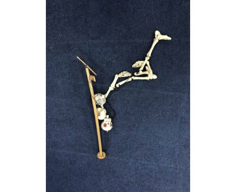 PELHAM PUPPET AND OTHER COLLECTABLEScontained within a travel suitcase
