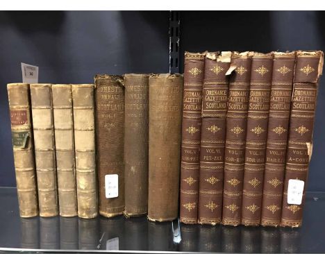 AIKMAN (J.) - THE HISTORY OF SCOTLANDhalf calf, 1827, 4 vols., also Domestic Annuls of Scotland by R. Chambers, 3 vols. and 6