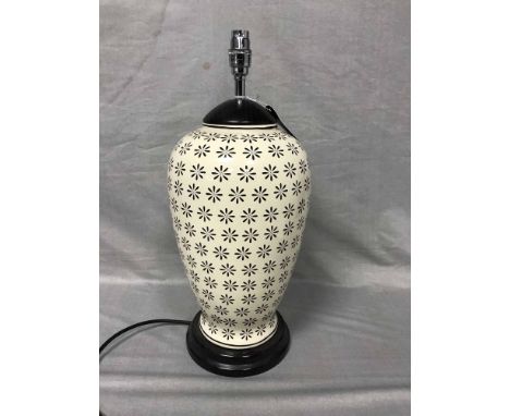DAISY LAMP BASEalong with some large scale wind chimes