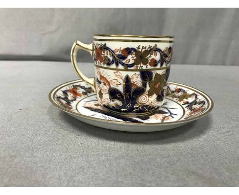 STAFFORDSHIRE IMARI PATTERN PART TEA SERVICE