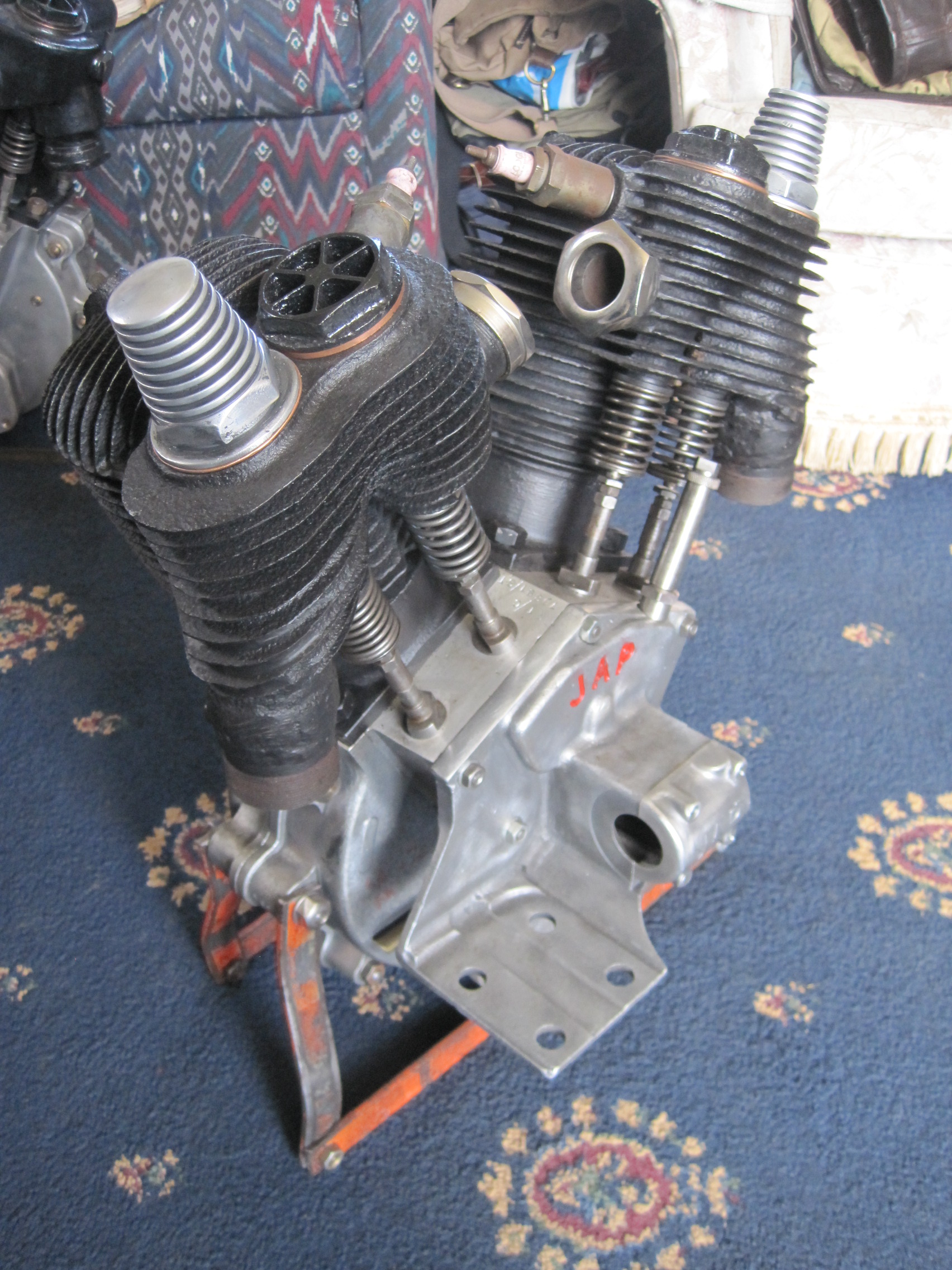 1928 980cc J.A.P. V twin engine No. KT/C 70891/ST The 50 degree air