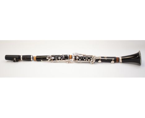 Clarinet - Housed in a dark brown leatherette case marked Buffet Crampona Cia A Paris.